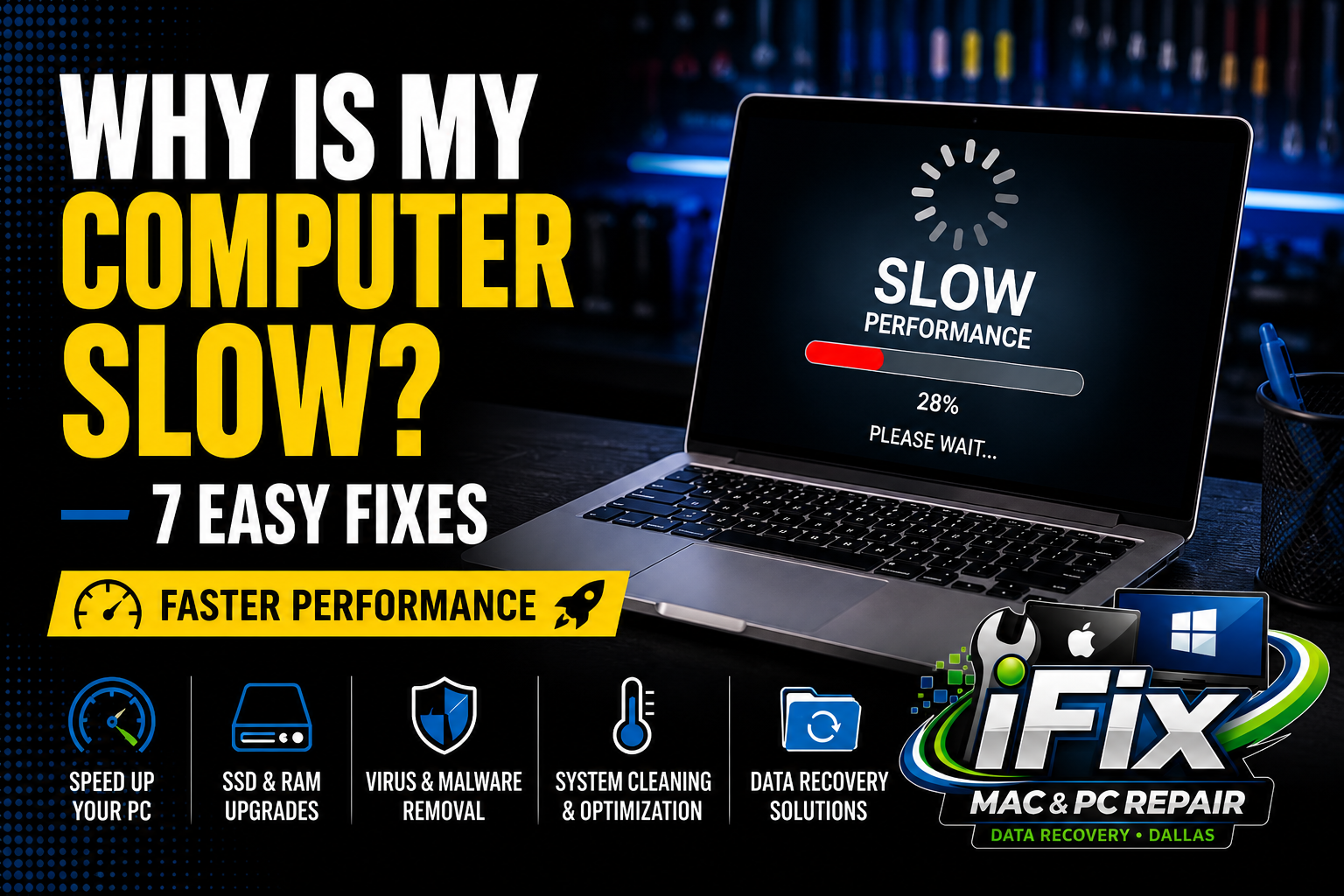 Why Is My Computer Running Slow? 7 Easy Fixes